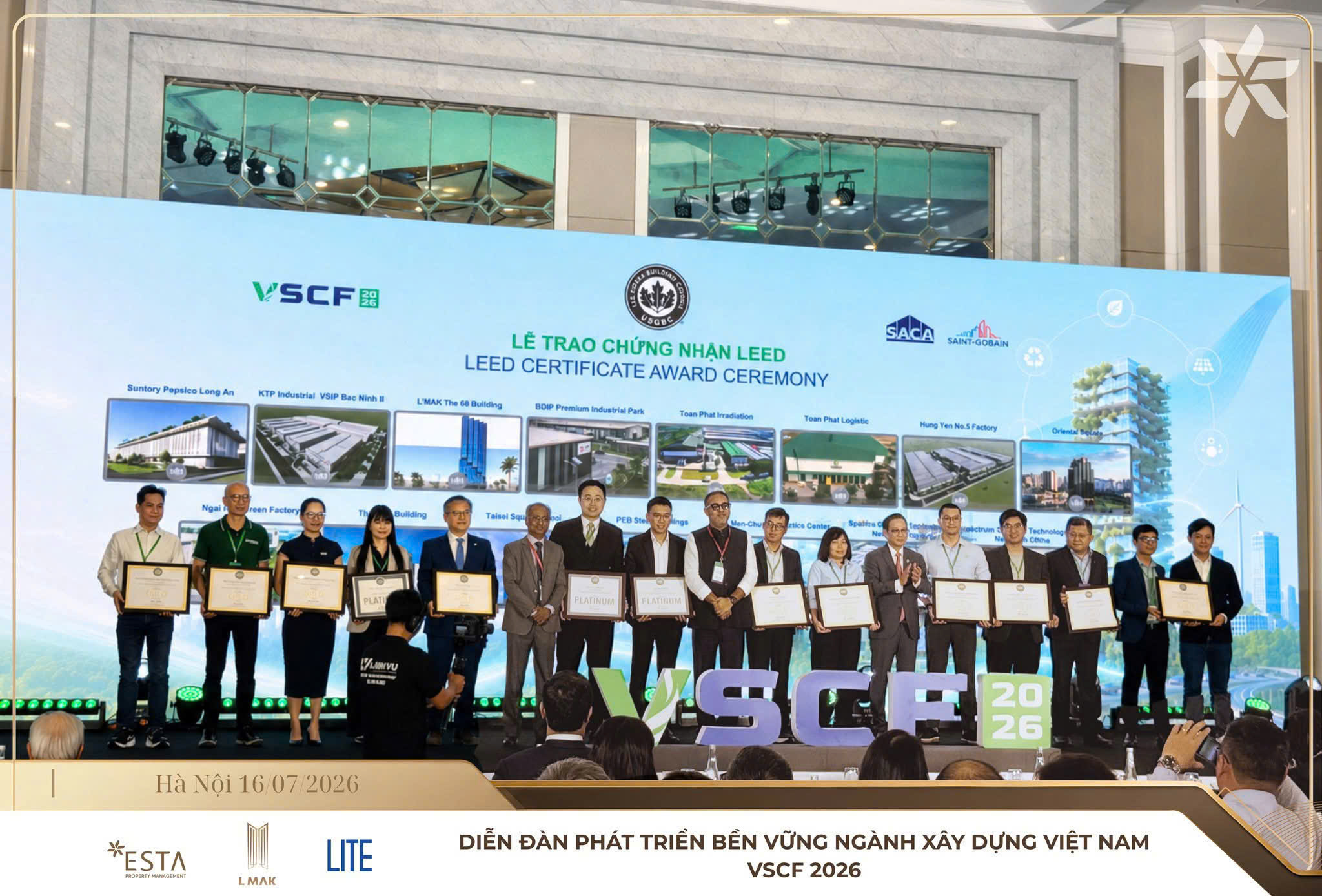 L’Mak 68 Receives Leed Platinum Certification at VSCF 2026