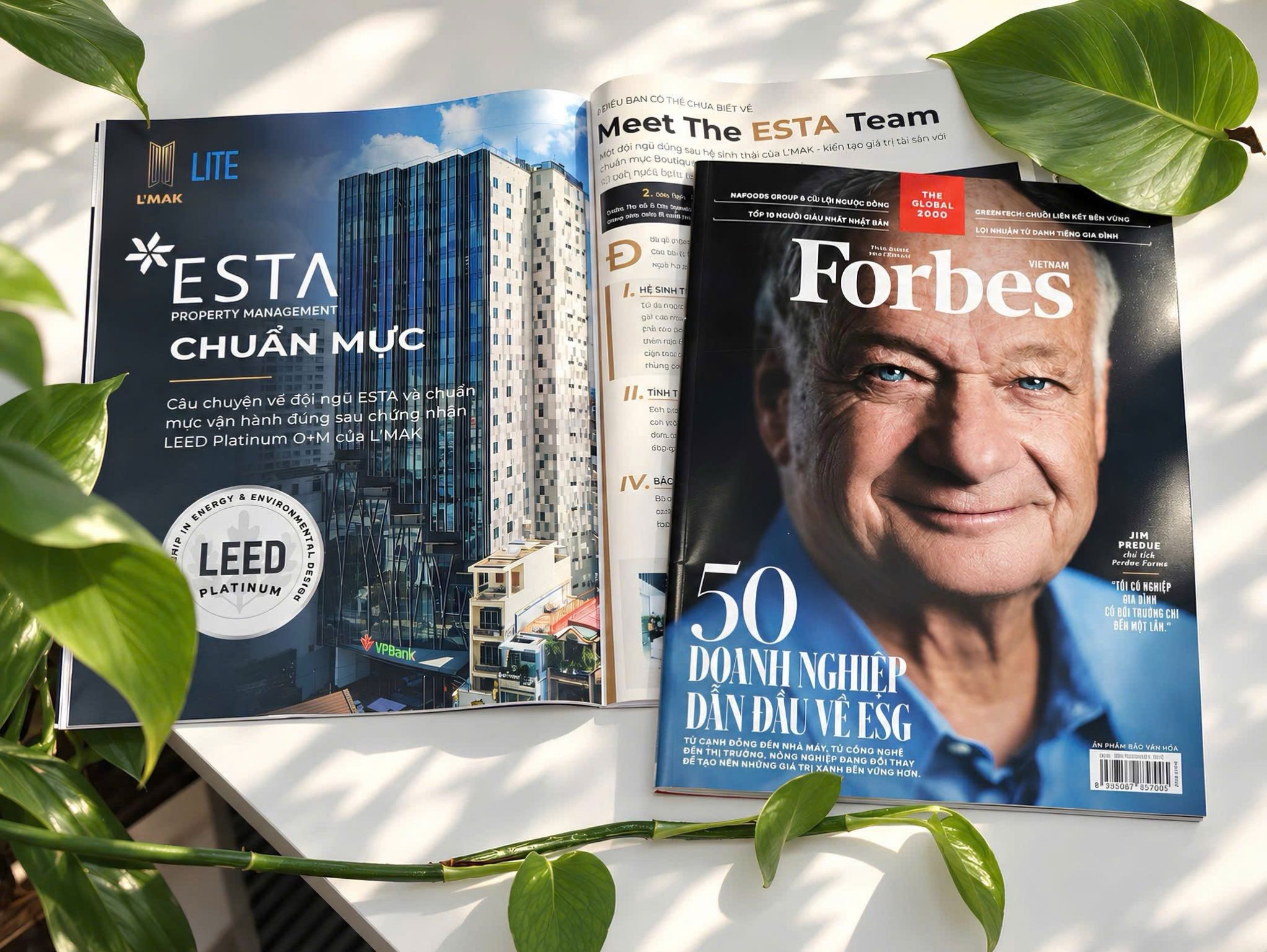 Who behind L’MAK & LITE? Meet the ESTA team – Featured in Forbes Vietnam