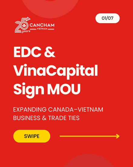 Member Success Spotlight – EDC and VinaCapital signed MoU