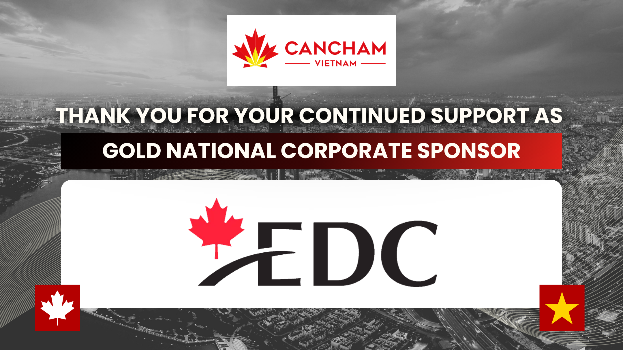 Celebrating CanCham’s Continued Partnership with EDC — Our Gold National Corporate Sponsor
