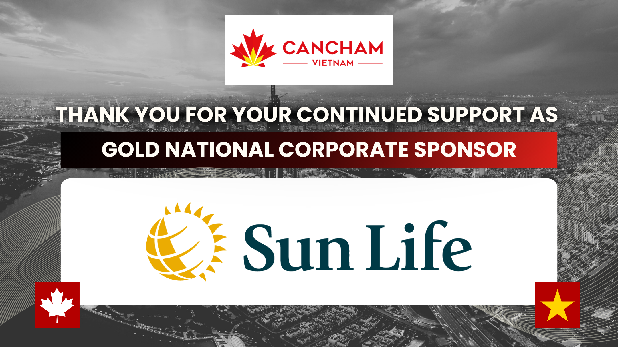 Celebrating CanCham’s Continued Partnership with Sun Life — Our Gold National Corporate Sponsor