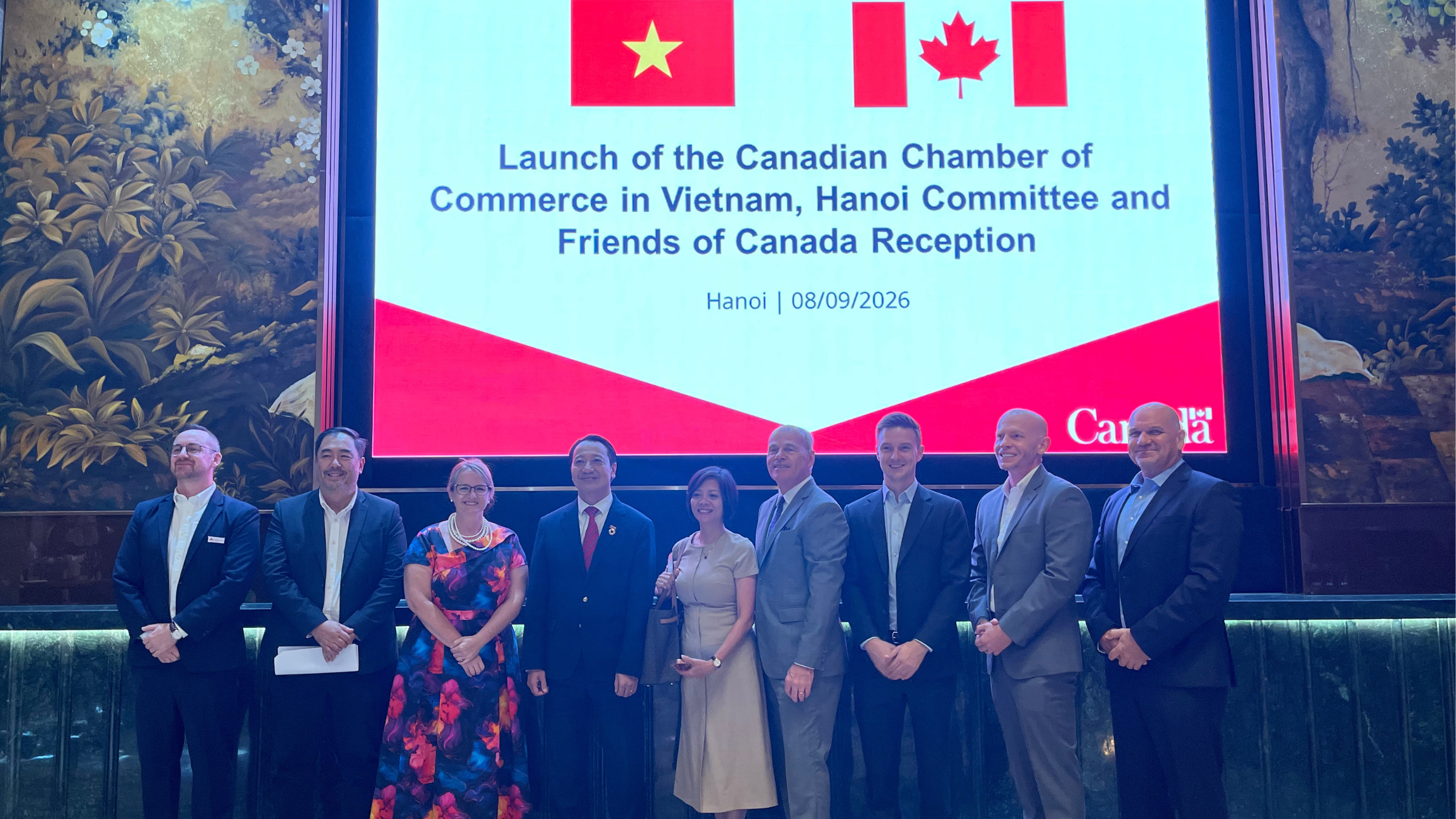 [Press Release] CanCham Vietnam Launches Hanoi Committee at Friends of Canada Reception